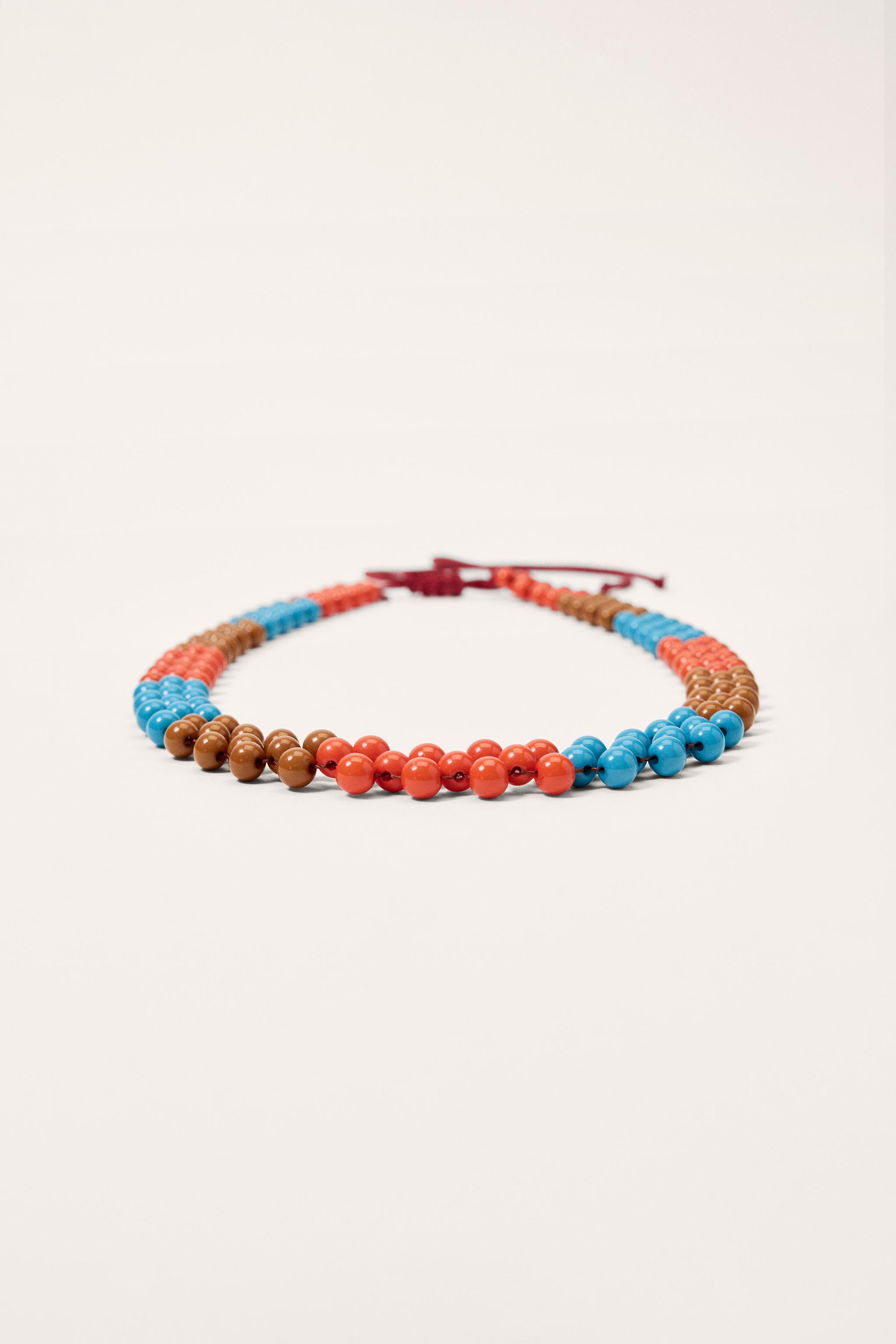 LIMITED EDITION BEADED CORD NECKLACE